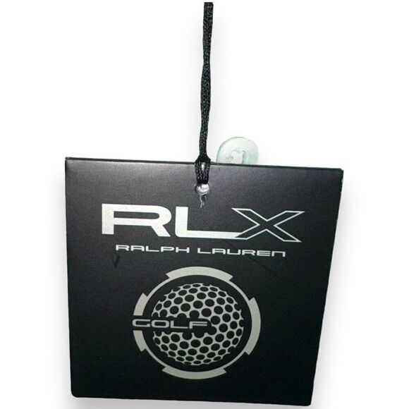 NWT Ralph Lauren RLX Green & White Stripe Golf Polo Shirt XL - Picture 4 of 8